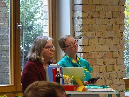 Elke Piechatzek und Julia Berggötz