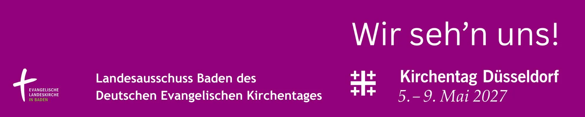 Einladung zum Kirchentag 2027 in Düsseldorf